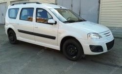 4 099 р. Пороги накладки Sport Лада Ларгус дорестайлинг R90 (2012-2021) (Неокрашенные)  с доставкой в г. Майкоп. Увеличить фотографию 10