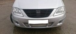 1 749 р. Решётка радиатора V4  Лада Ларгус (2012-2021) дорестайлинг R90 (Неокрашенная)  с доставкой в г. Майкоп. Увеличить фотографию 2