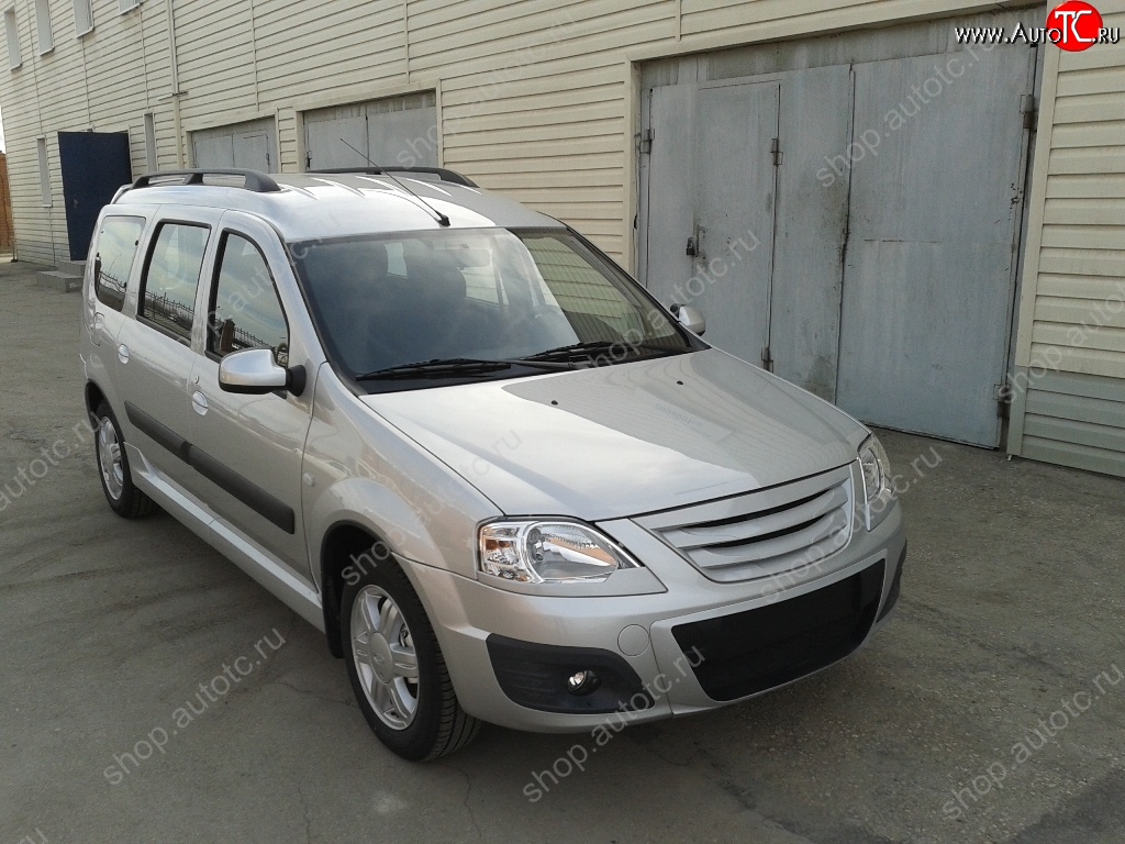 719 р. Реснички на фары Sport Лада Ларгус дорестайлинг R90 (2012-2021) (Неокрашенные)  с доставкой в г. Майкоп