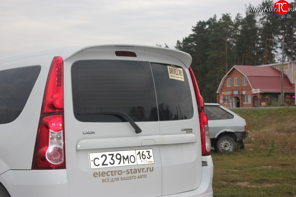 5 349 р. Верхний спойлер Фанат  Лада Ларгус (2012-2025) дорестайлинг R90, рестайлинг R90 (Неокрашенный)  с доставкой в г. Майкоп
