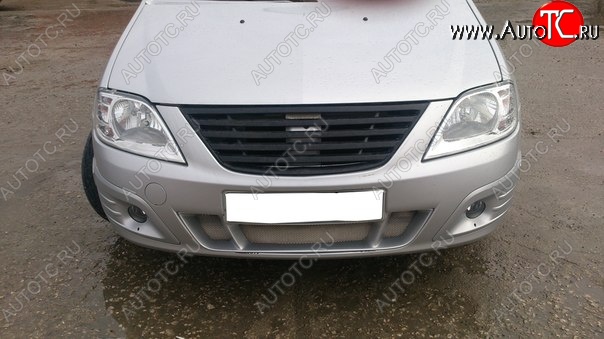 1 249 р. Вставка в нижнюю часть бампера V4 Лада Ларгус дорестайлинг R90 (2012-2021) (Неокрашенная)  с доставкой в г. Майкоп