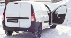 1 699 р. Накладки на порожки автомобиля RA Лада Ларгус дорестайлинг R90 (2012-2021)  с доставкой в г. Майкоп. Увеличить фотографию 5