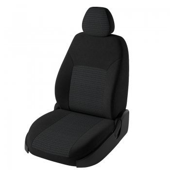 Чехлы для сидений Lord Autofashion Дублин (жаккард) Chevrolet Niva  2123 (2009-2020), Лада 2123 (Нива Шевроле) (2009-2021) (Черный, вставка Чили)