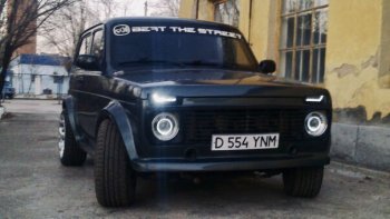 11 999 р. Стеклопластиковый капот BadBoy Лада нива 4х4 2121 3 дв. 1-ый рестайлинг (2019-2021) (Неокрашенный)  с доставкой в г. Майкоп. Увеличить фотографию 8