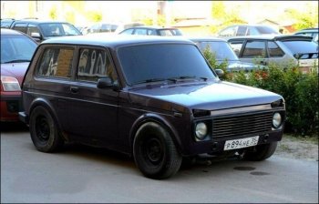 11 999 р. Стеклопластиковый капот BadBoy Лада нива 4х4 2121 3 дв. 1-ый рестайлинг (2019-2021) (Неокрашенный)  с доставкой в г. Майкоп. Увеличить фотографию 11