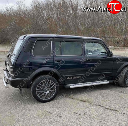 4 099 р. Накладки на колёсные арки Razor  Лада нива 4х4 ( 2131,  2121) (2014-2021) Урбан 3 дв. дорестайлинг, Урбан 5 дв. дорестайлинг, Урбан, Урбан 5 дв. рестайлинг (Шагрень)  с доставкой в г. Майкоп