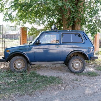 999 р. Арки крыльев Круг Лада Нива 4х4 2121 3 дв. дорестайлинг (1977-2019) (Текстурная поверхность)  с доставкой в г. Майкоп. Увеличить фотографию 6