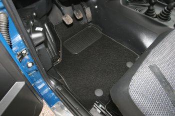 9 549 р. Текстильные коврики салона Klever Premium Лада нива 4х4 2121 Бронто 3 дв. 2-ой рестайлинг (2019-2025) (Черные)  с доставкой в г. Майкоп. Увеличить фотографию 2