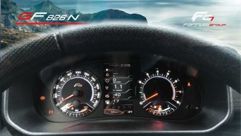 Приборная панель Ferrum GF 826 N (c 2020 г.в.) ВИС 2346 ( бортовой,  фургон,) (1998-2025), ВИС 23461 ( бортовой,  фургон,) (1998-2025), Лада Нива 4х4  2121 (1977-2019), Лада нива 4х4 ( 2131,  2121 Бронто,  2121,  2121 (Legend)) (1993-2025)