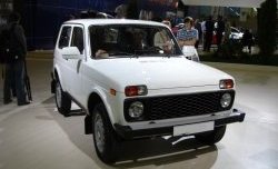 Решётка радиатора Euro Style ВИС 2346 ( бортовой,  фургон,) (1998-2025), ВИС 23461 ( бортовой,  фургон,) (1998-2025), Лада Нива 4х4  2121 (1977-2019), Лада нива 4х4 ( 2131,  2121-80,  2121 Бронто,  2121,  2121 (Legend)) (1993-2025)