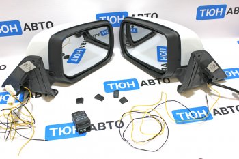 7 399 р. Боковые зеркала в стиле AMG Тюн-Авто (2 шт., электрорегулировка, анти-блик, подогрев)  ВИС 2346 ( бортовой,  фургон,) (1998-2025), ВИС 23461 ( бортовой,  фургон,) (1998-2025), Лада Нива 4х4  2121 (1977-2019), Лада нива 4х4 ( 2131,  2329,  2121-80,  2121 Бронто,  2121,  2121 (Legend)) (1993-2025) (Белый , Неокрашенное)  с доставкой в г. Майкоп. Увеличить фотографию 3