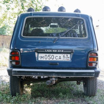 479 р. Накладки на фонари Autodemic Лада Нива 4х4 2121 3 дв. дорестайлинг (1977-2019) (Текстурная поверхность)  с доставкой в г. Майкоп. Увеличить фотографию 5