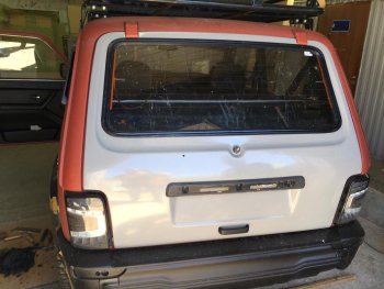 12 649 р. Дверь задняя Авторитет (АБС-пластик)  Лада Нива 4х4  2121 - нива 4х4 ( 2131,  2121-80,  2121 Бронто,  2121,  2121 (Legend)) (Неокрашенная)  с доставкой в г. Майкоп. Увеличить фотографию 6