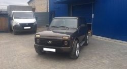 3 299 р. Дневные ходовые огни с поворотниками Тюн-Авто Classic Лада нива 4х4 2131 Урбан 3 дв. дорестайлинг (2014-2019) (Поворотник в НИЖНЕЙ секции, светится равномерно)  с доставкой в г. Майкоп. Увеличить фотографию 4