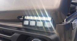 3 299 р. Дневные ходовые огни с поворотниками Тюн-Авто Classic Лада нива 4х4 2131 Урбан 3 дв. дорестайлинг (2014-2019) (Поворотник в НИЖНЕЙ секции, светится равномерно)  с доставкой в г. Майкоп. Увеличить фотографию 5