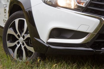 22 999 р. Комплект накладок на арки, порогм и молдингов Rally Sport Лада Веста Кросс 2180 седан рестайлинг (2022-2025)  с доставкой в г. Майкоп. Увеличить фотографию 6