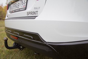 22 999 р. Комплект накладок на арки, порогм и молдингов Rally Sport Лада Веста Кросс 2180 седан рестайлинг (2022-2025)  с доставкой в г. Майкоп. Увеличить фотографию 2