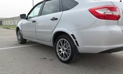 2 799 р. Накладки на колёсные арки Трек Datsun mi-DO хэтчбэк (2014-2021) (Неокрашенные)  с доставкой в г. Майкоп. Увеличить фотографию 3