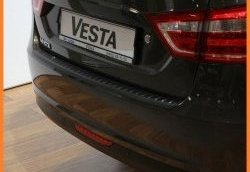 1 089 р. Накладка защитная на верх заднего бампера АртФорм Лада Веста 2180 седан дорестайлинг (2015-2023)  с доставкой в г. Майкоп. Увеличить фотографию 2