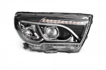 Светодиодная LED фара с ДХО Тюн-Авто.(правая) Лада Веста ( 2180,  SW 2181) (2015-2023) седан дорестайлинг, универсал дорестайлинг
