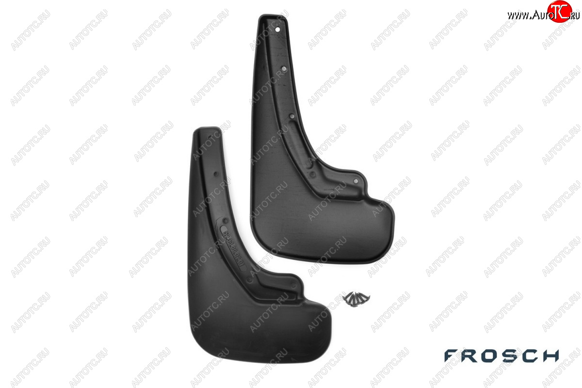 4 799 р. Брызговики Frosch (optimum, в коробке) Лада Веста 2180 седан дорестайлинг (2015-2023) (Задние)  с доставкой в г. Майкоп