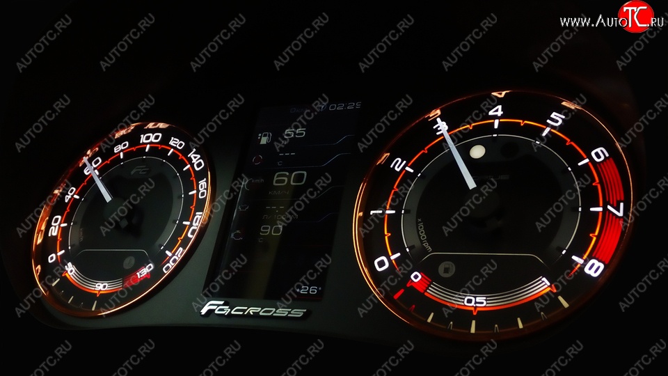 89 999 р. Комбинация приборов Ferrum GF 940 Cross Лада Веста 2180 седан дорестайлинг (2015-2023)  с доставкой в г. Майкоп