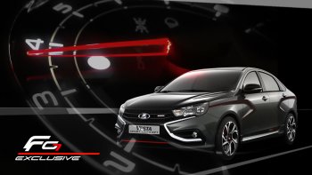 89 999 р. Комбинация приборов Ferrum GF 940 Exclusive Лада Веста 2180 седан дорестайлинг (2015-2023) (Цвет нитки: красный)  с доставкой в г. Майкоп. Увеличить фотографию 2