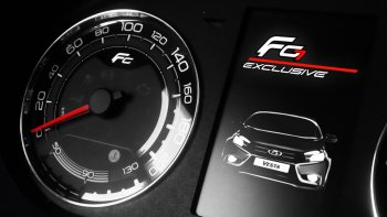 89 999 р. Комбинация приборов Ferrum GF 940 Exclusive Лада Веста 2180 седан дорестайлинг (2015-2023) (Цвет нитки: красный)  с доставкой в г. Майкоп. Увеличить фотографию 4
