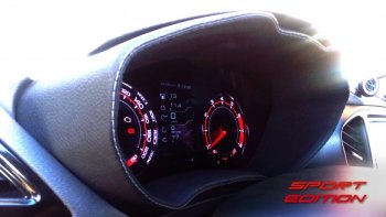 62 999 р. Приборная панель Ferrum GF 940 SPORT Edition Лада Веста 2180 седан дорестайлинг (2015-2023) (С кожаным щитком (строчка красная))  с доставкой в г. Майкоп. Увеличить фотографию 9