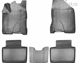 Комплект ковриков в салон Norplast Unidec Лада Веста ( 2180,  SW 2181) - Веста Кросс ( 2181,  2180) (черные)