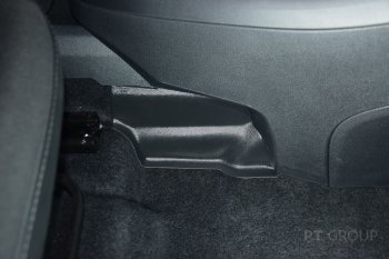 1 339 р. Накладки на ковролин в салон Petroil Tuning Лада Веста SW 2181 универсал рестайлинг (2022-2025) (Тоннельные передние)  с доставкой в г. Майкоп. Увеличить фотографию 4