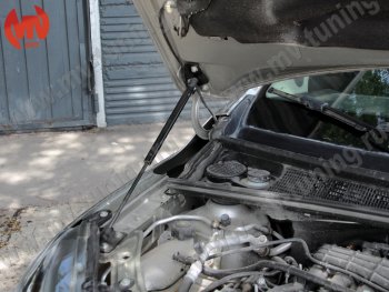 4 099 р. Упор капота MV-Tuning (двойной) Лада XRAY (2016-2022)  с доставкой в г. Майкоп. Увеличить фотографию 3