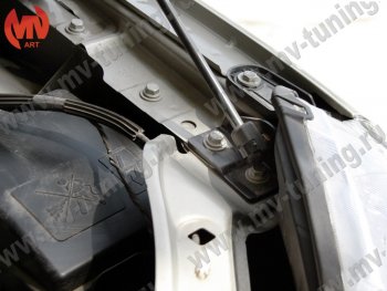 4 099 р. Упор капота MV-Tuning (двойной) Лада XRAY (2016-2022)  с доставкой в г. Майкоп. Увеличить фотографию 5