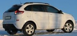 8 549 р. Рейлинги АПС  Лада XRAY (2016-2022) (Черные. без поперечин)  с доставкой в г. Майкоп. Увеличить фотографию 3
