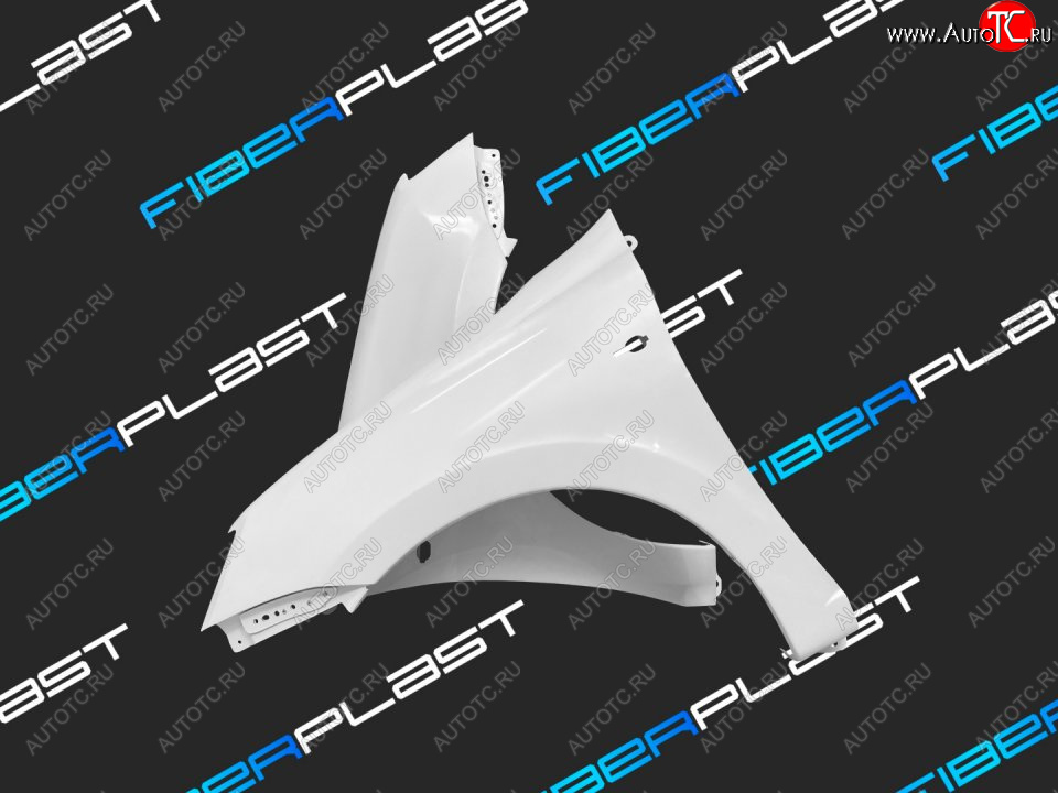 8 489 р. Правое крыло переднее Fiberplast Лада Гранта Спорт 2191 лифтбэк рестайлинг (2023-2025)  с доставкой в г. Майкоп
