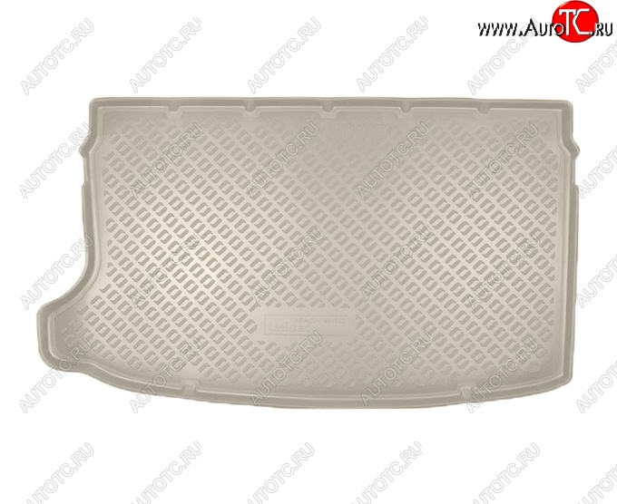 1 799 р. Коврик в багажник Norplast (на верхнюю полку)  Volkswagen T-Cross (2019-2025) (Бежевый)  с доставкой в г. Майкоп