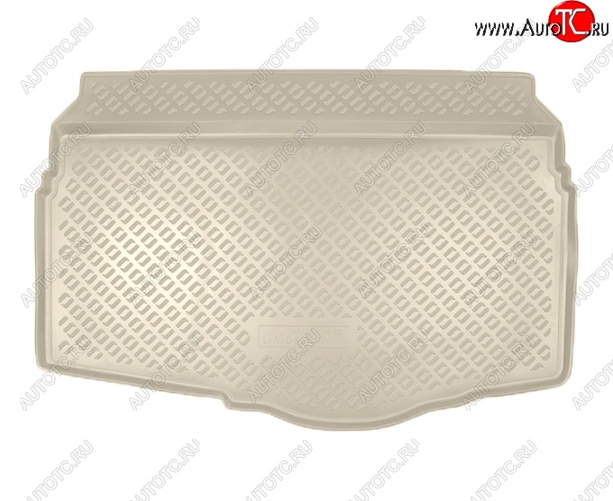 1 799 р. Коврик в багажник Norplast (на нижнюю полку)  Volkswagen T-Cross (2019-2025) (Бежевый)  с доставкой в г. Майкоп