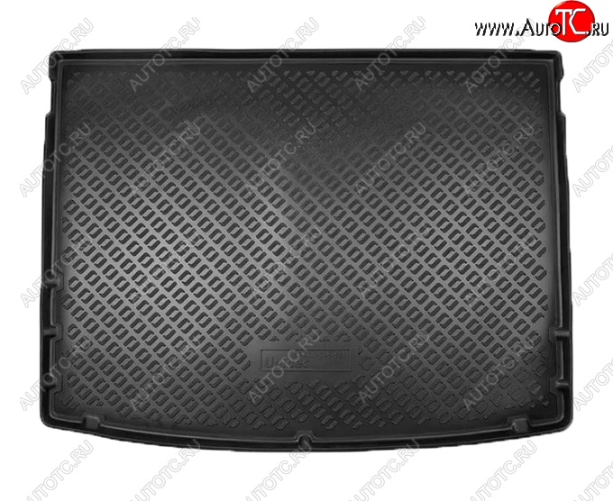 1 479 р. Коврик в багажник Norplast (на верхнюю полку) Volkswagen T-Roc универсал (2017-2025) (Черный)  с доставкой в г. Майкоп