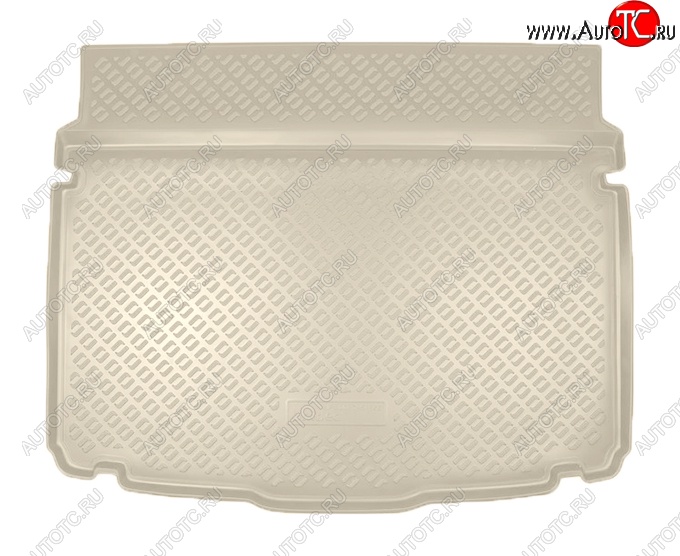 1 799 р. Коврик в багажник Norplast (на нижнюю полку)  Volkswagen T-Roc  универсал (2017-2025) (Бежевый)  с доставкой в г. Майкоп