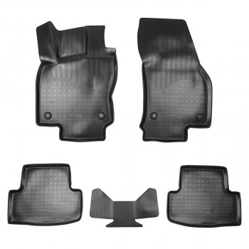Коврики салона Norplast Unidec Volkswagen Taos (2020-2022) (черные)