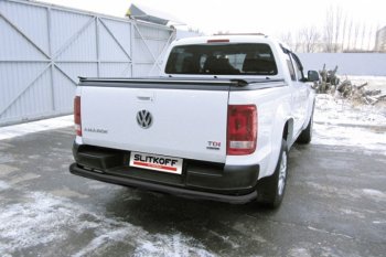 Защита задняя Slitkoff Volkswagen Amarok (2016-2022) рестайлинг