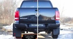 2 399 р. Брызговики RA широкие (с выносом 50 мм) Volkswagen Amarok дорестайлинг (2009-2016)  с доставкой в г. Майкоп. Увеличить фотографию 3
