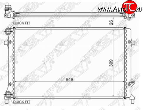3 399 р. Радиатор SAT (трубчатый, 1.4/1.6/1.8/2.0/2.5) Audi A3 8PA хэтчбэк 5 дв. 2-ой рестайлинг (2008-2010) с доставкой в г. Майкоп Увеличить фотографию 1 3 399 р. Радиатор SAT (трубчатый, 1.4/1.6/1.8/2.0/2.5) Audi A3 8PA хэтчбэк 5 дв. 2-ой рестайлинг (2008-2010) с доставкой в г. Майкоп