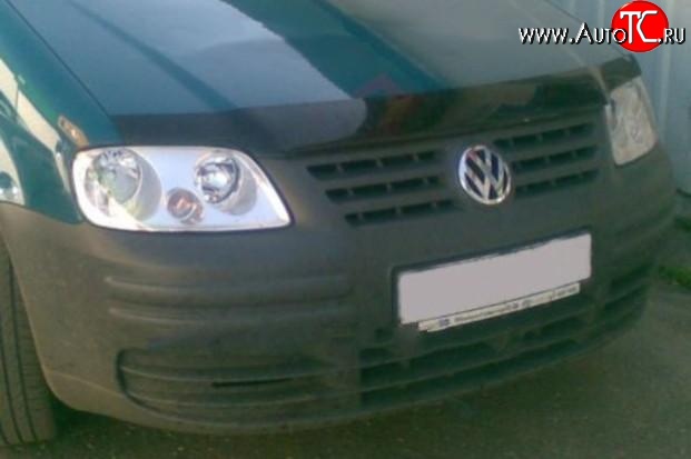3 299 р. Дефлектор капота NovLine Volkswagen Caddy 2K дорестайлинг (2003-2010)  с доставкой в г. Майкоп