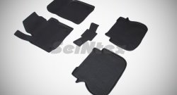 Износостойкие коврики в салон с высоким бортом SeiNtex Premium 4 шт. (резина) Volkswagen Caddy  2K (2003-2010) дорестайлинг
