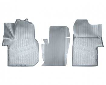 Коврики салонные Noplast (3D) Volkswagen Crafter  2 (2017-2025) (Серые)