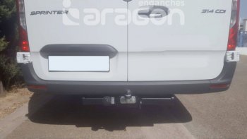 22 699 р. Фаркоп Aragon. (шар C) Mercedes-Benz Sprinter W906 рестайлинг (2014-2018)  с доставкой в г. Майкоп. Увеличить фотографию 3