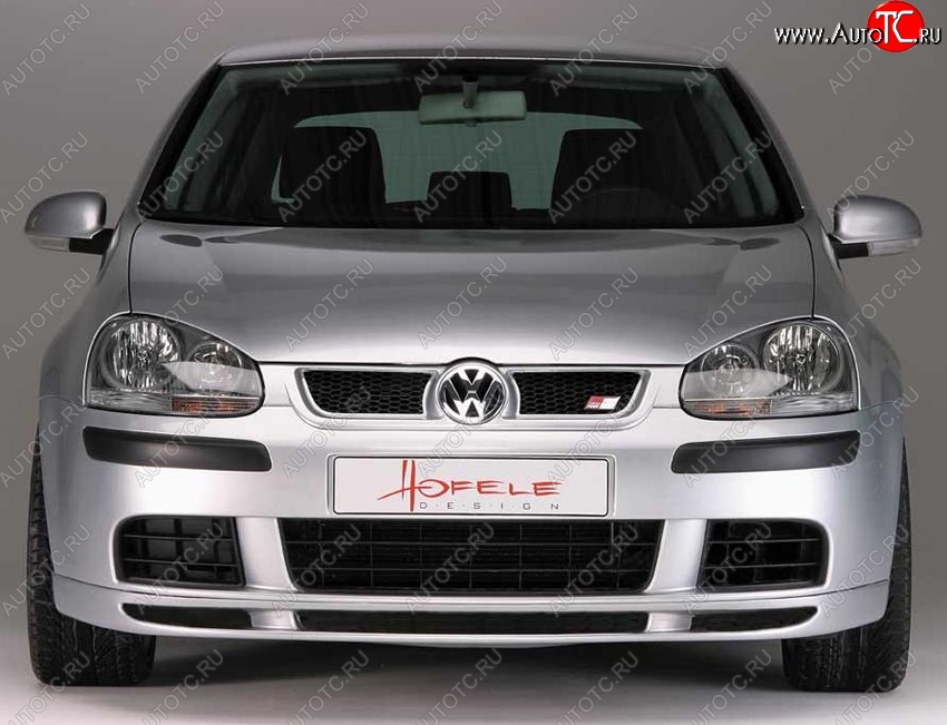 8 749 р. Накладка на передний бампер Hofele Volkswagen Golf 5 хэтчбэк (2003-2009) (Неокрашенная)  с доставкой в г. Майкоп