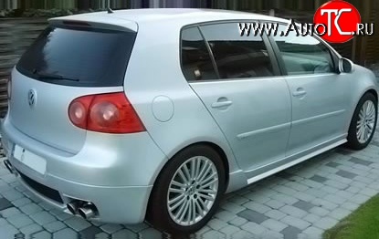 8 949 р. Накладка Hofele на задний бампер Volkswagen Golf 5 хэтчбэк (2003-2009) (Неокрашенная)  с доставкой в г. Майкоп