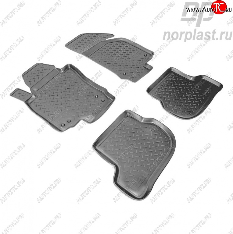 2 139 р. Комплект ковриков в салон Norplast  Volkswagen Golf  5 (2003-2009) универсал, хэтчбэк  с доставкой в г. Майкоп